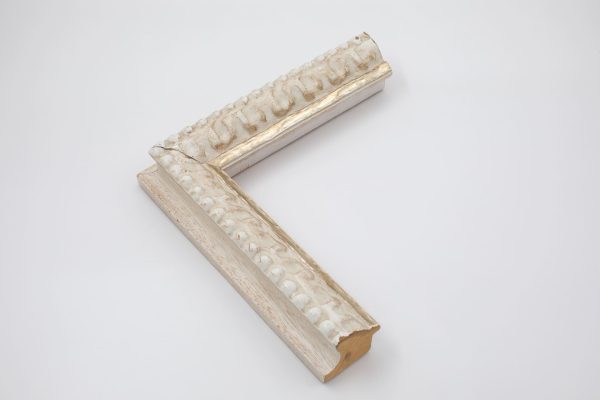 466-256 BLANCO FILO PLATA-