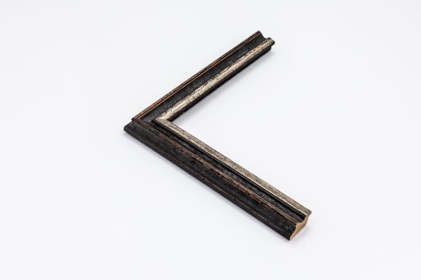 642-020 642-020 NEGRA ROZADO FILO PLATA