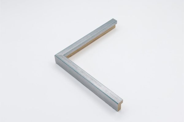 671-042 SILVER GILDED AND BLUE