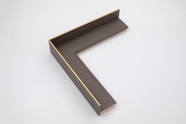 771-700 SCHATTENFUGEN GRAU MIT GOLDENER RAND