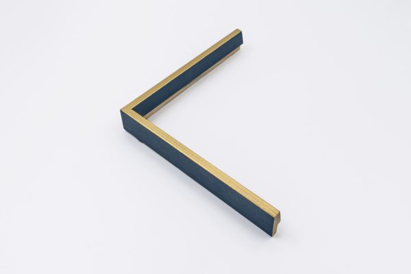 812-36030 PETROL BLUE – GOLD EDGE