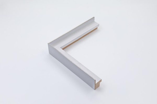 817-256 WHITE SILVER EDGE