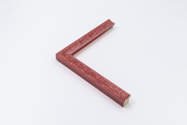 864-916 ROJO BASE PLATA METAL
