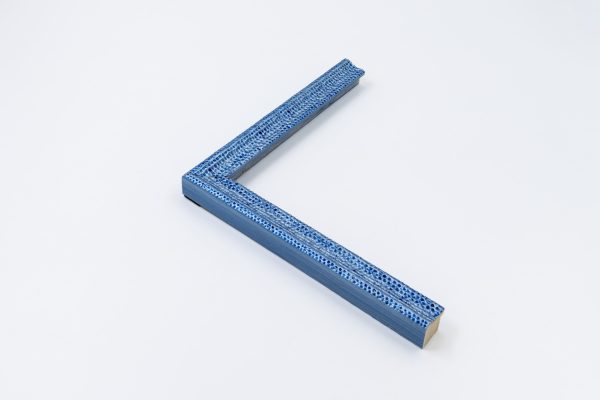 864-96 AZUL OSC BASE PLATA METAL