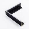 867-020 NEGRO SATINADO FILO PLATA ELE