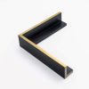 867-030 NEGRO SATINADO FILO ORO
