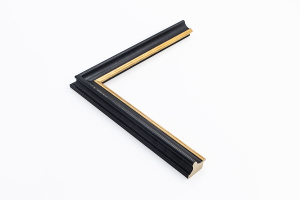 871-4 NEGRO FILO ORO PEQUEÑA