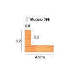 096-46081 KLEIN EXTERIOR, NOGAL INTERIOR, SOBRE QUEMADO