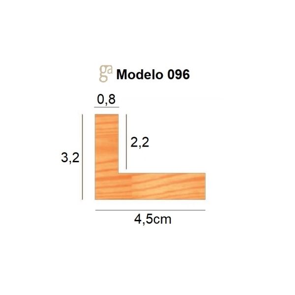 096-46081 KLEIN EXTERIOR, NOGAL INTERIOR, SOBRE QUEMADO