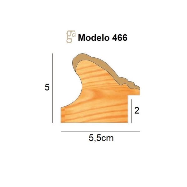 466-255 WEIß EINGELEGT.-