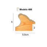 PERFIL-466 466-4 BLACK ENGRAVING GOLD EDGE-