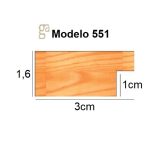 551-255 BLANCO LACADO MATE