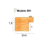 PERFIL-581.jpg 581-256 BLANCO FILO BOLAS PLATA-