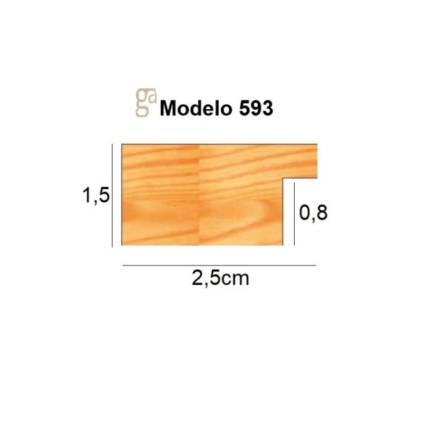 593-226 EICHE FURNIERT