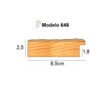 646-020 FLAT   UND BLACK ROUGH