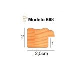 PERFIL-668 668-1141 ORO AL AGUA