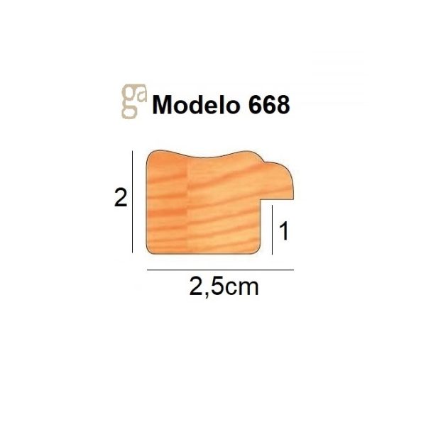 PERFIL-668 668-1141 ORO AL AGUA