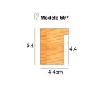 697-226 CHAPA ROBLE 4.2*5.3-