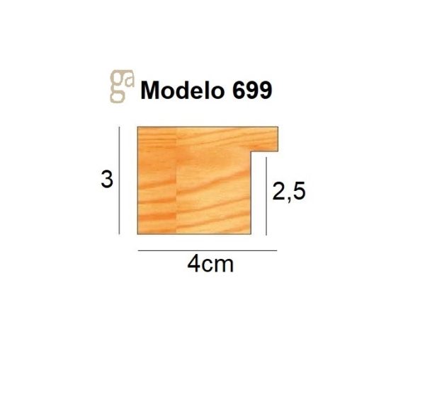 699-226 EICHE FURNIERT