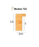 722-226 EICHE FURNIERT