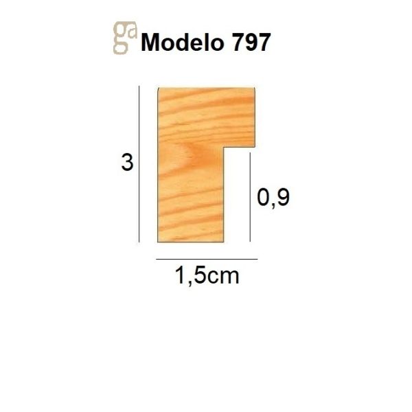 797-226 OAK VENEERED