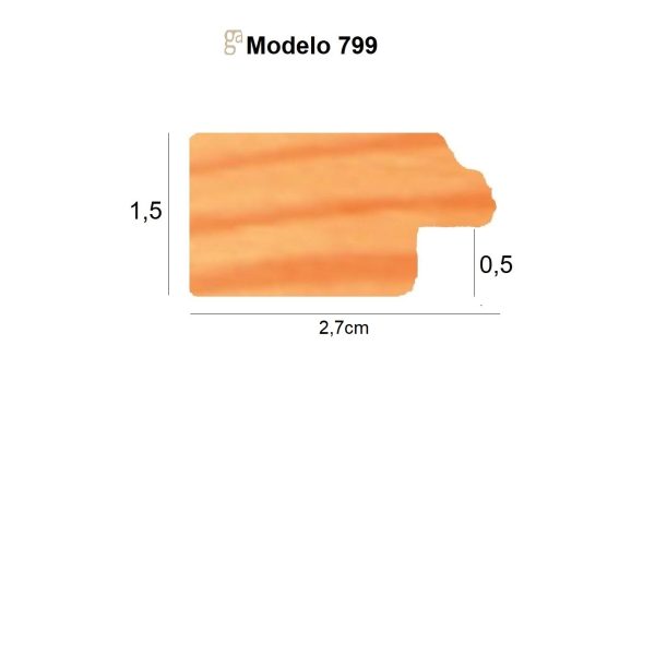 799-256 IVORY SILVER EDGE