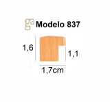 837-621 PICKLED WHITE