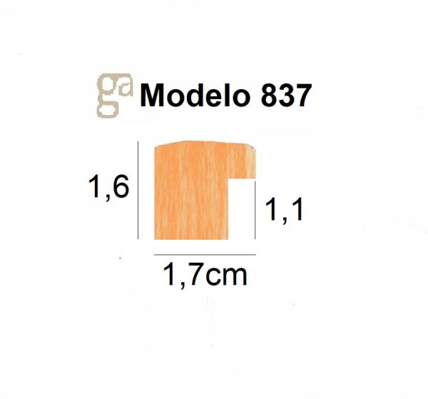 837-621 PICKLED WHITE