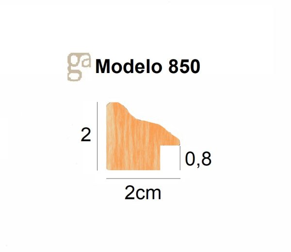 850-255 BLANCO FILO ORO